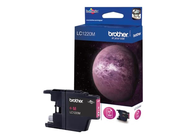 Brother LC1220M - Magenta - original - blekkpatron - for Brother DCP-J525, DCP-J725, DCP-J925, MFC-J430, MFC-J625, MFC-J825; MyMio MFC-J825