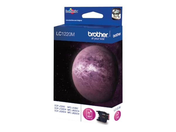 Brother LC1220M - Magenta - original - blekkpatron - for Brother DCP-J525, DCP-J725, DCP-J925, MFC-J430, MFC-J625, MFC-J825; MyMio MFC-J825