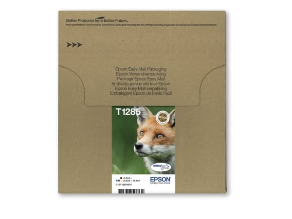 Epson Fox Multipack 4-colours T1285 DURABrite Ultra Ink