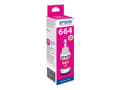 Miniatyrbild 3 av 5: Epson T6643 - 70 ml - magenta - original - refill - för Epson L386; EcoTank ET-2600, 2650, L121, L1455; EcoTank ITS L3050, L3060, L3070