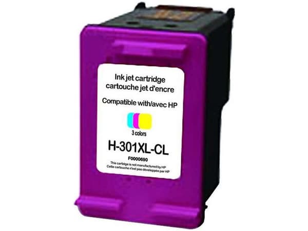 UPrint-kompatibelt blekk / su blekk CH564EE, HP 301XL, H-301XLC, farge, 450s, 21ml
