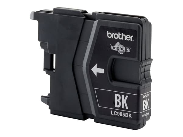 Brother LC985BK blekkpatron 1 stykker Original Sort