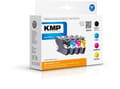 Miniatyrbilde 2 av 5: KMP B101V - 4-pack - svart, gul, cyan, magenta - kompatibel - blekkpatron (alternativ for: Brother LC3213BK, Brother LC3213C, Brother LC3213M, Brothe