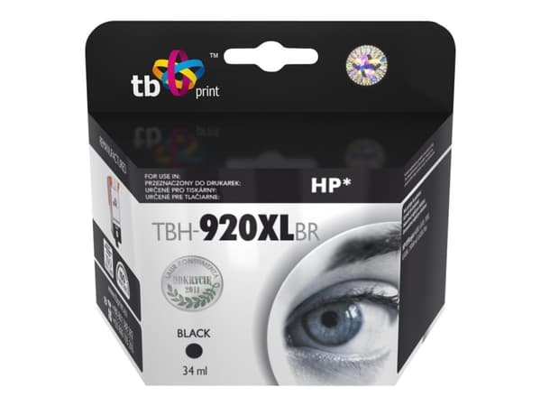 TB - 34 ml - svart - kompatibel - gjenfabrikert - blekkpatron (alternativ for: HP CD975AE) - for HP Officejet 6500, 6500 E709a, 6500 E709c, 6500A, 65