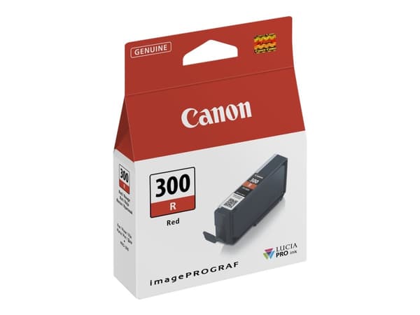 Canon PFI-300 R - Rød - original - blekkbeholder - for imagePROGRAF PRO-300