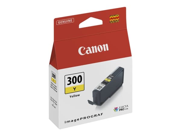 Canon PFI-300 Y - Gul - original - blekkbeholder - for imagePROGRAF PRO-300