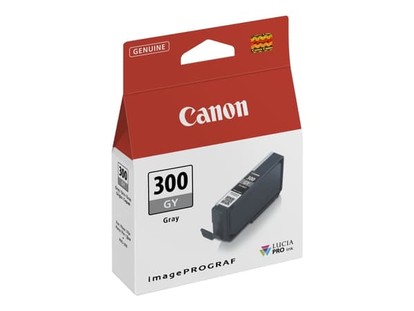 Canon PFI-300 GY - Grå - original - blekkbeholder - for imagePROGRAF PRO-300