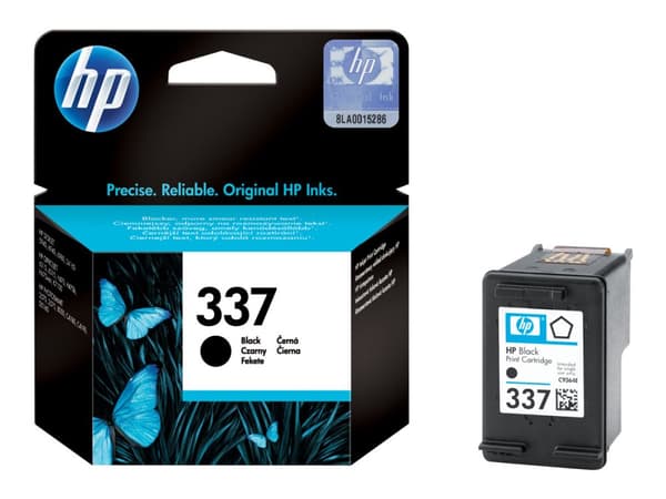 HP 337 svart bläckpatron, original