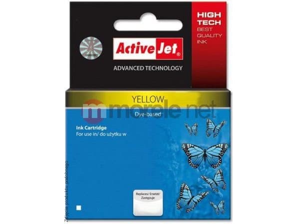 ActiveJet AH-933YRX, Compatible, Pigmentbasert blekk, Gult, HP, HP Officejet Pro: 6100, 6600, 6700, 7110, 7610, 7612., 1 stykker