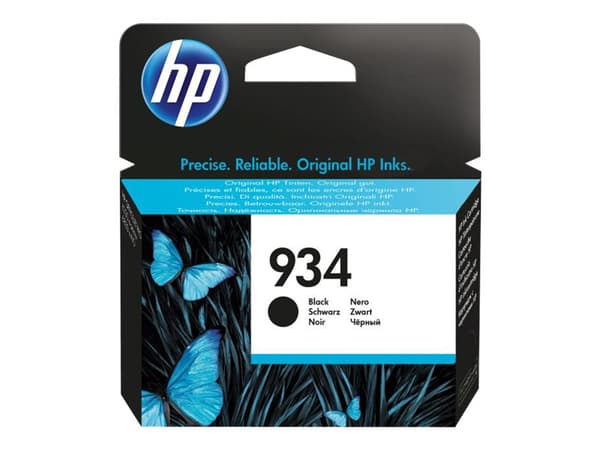 HP 934 - Svart - original - bläckpatron - för Officejet 6812, 6815, 6820; Officejet Pro 6230, 6230 ePrinter, 6830, 6835