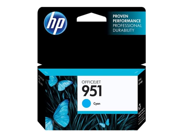 HP 951, alkuperäinen syaani mustekasetti