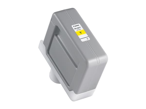 Canon PFI-307 Y - 330 ml - gul - original - bläcktank - för imagePROGRAF iPF830, iPF830 MFP M40, iPF840, iPF840 MFP M40, iPF850, iPF850 MFP M40