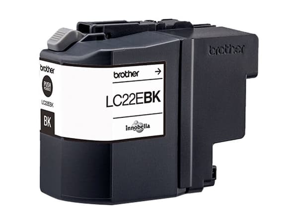 Brother LC22EBK - Super High Yield - svart - original - blekkpatron - for Brother MFC-J5920DW