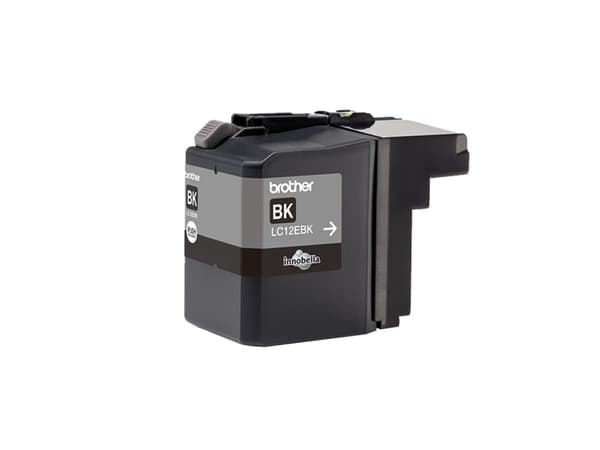Brother LC12EBK - XL Capacity - svart - original - blekkpatron - for Brother MFC-J6925DW; INKvestment Business Smart Pro MFC-J6925DW