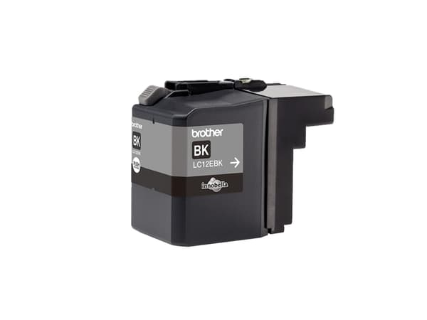 Brother LC12EBK - XL Capacity - svart - original - blekkpatron - for Brother MFC-J6925DW; INKvestment Business Smart Pro MFC-J6925DW