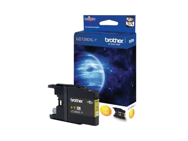 Brother LC1280XLY - Gul - original - blekkpatron - for Brother MFC-J5910DW, MFC-J6510DW, MFC-J6710DW, MFC-J6910DW