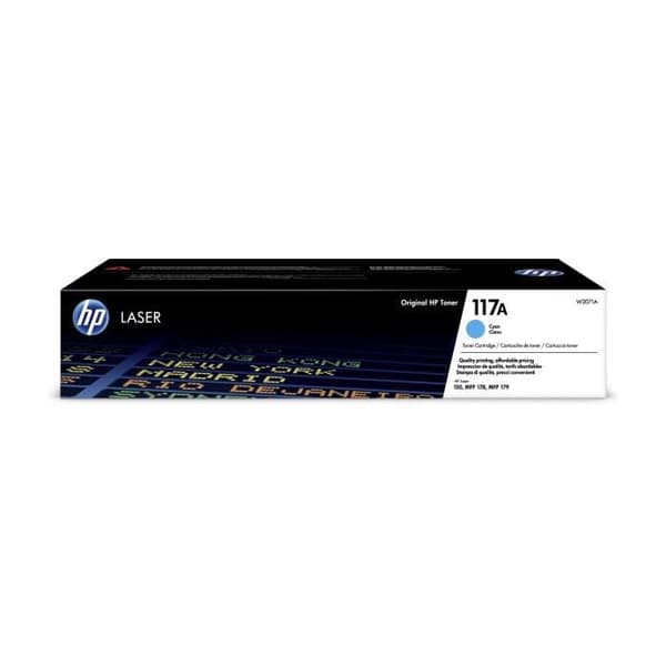 HP INC. HP 117A tonerkassett - cyan - laser - 700 sidor