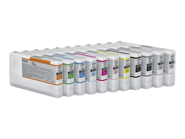 Epson T913A - 200 ml - oransje - original - blekkpatron - for SureColor SC-P5000, SC-P5000 STD Spectro, SC-P5000 Violet, SC-P5000 Violet Spectro