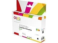 OWA - 45.5 ml - svart - kompatibel - gjenfabrikert - blekkpatron (alternativ for: Epson T7901) - for Epson WorkForce Pro WF-4630DWF, WF-4640DTWF, WF-