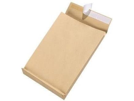 Herlitz 797514, B4 (250 x 353 mm), Ruskea, Paperi, 130 g/m², 5 kpl