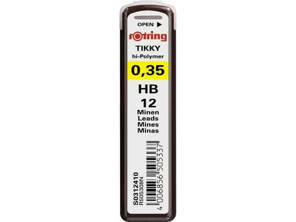 Rotring Polymerleads, HB, 0,35 mm