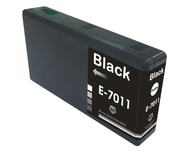 Kompatibel - Epson T7011 BK blekkpatron - Svart 70 ml