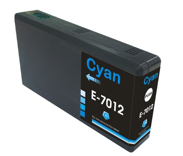 Kompatibel - Epson T7012 C blækpatron - Cyan 36 ml