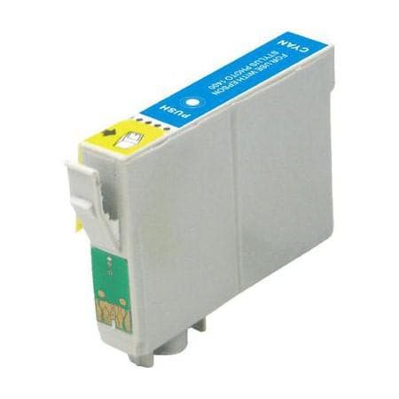 Kompatibel - Epson T0612 C blækpatron, Cyan 18,2 ml