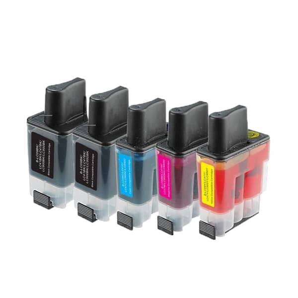 Kompatibel - Brother LC900 Bläckpatroner Rabattpaket 5 st, 102,5 ml