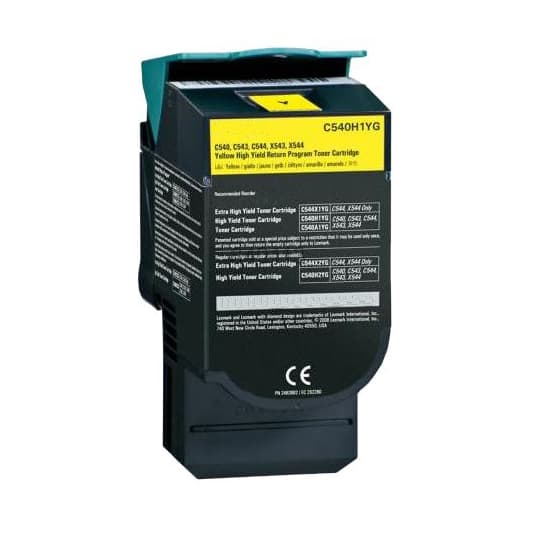 Kompatibel - Lexmark C540H1YG Toner Gul 2000 sider