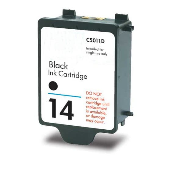 Kompatibel - HP 14BK - C5011DE Kompatibel - Sort 26 ml