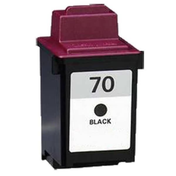 Kompatibel - Lexmark 70 BK - 12A1970 - Sort 26 ml