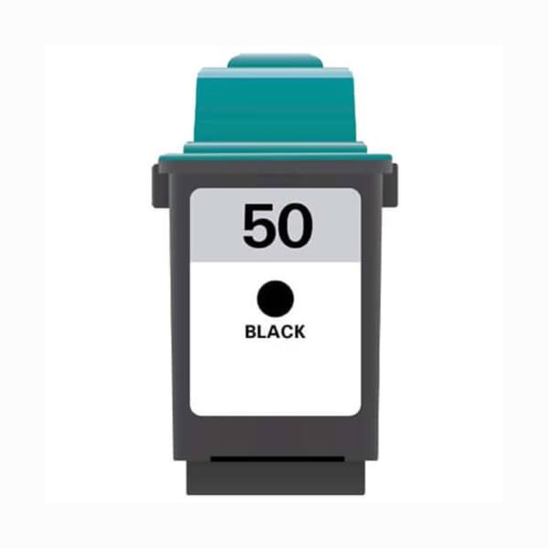 Kompatibel - Lexmark 50 BK - 17G0050 - Sort 26 ml