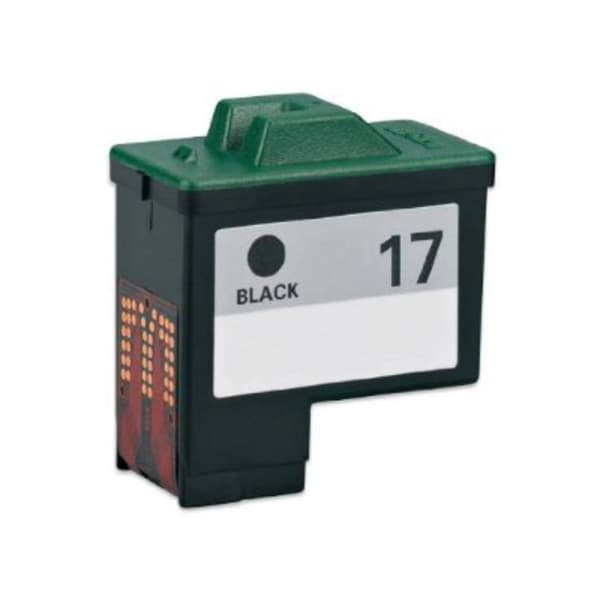 Kompatibel - Lexmark 17 BK blekkpatron - 10N0217 - Svart 12 ml