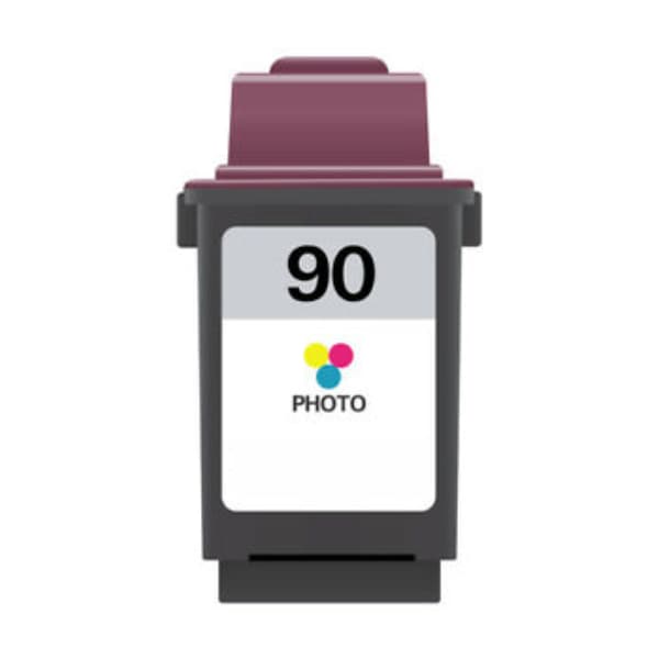 Kompatibel - Lexmark 90 blekkpatron - 12A1990 - Photo color 26 ml