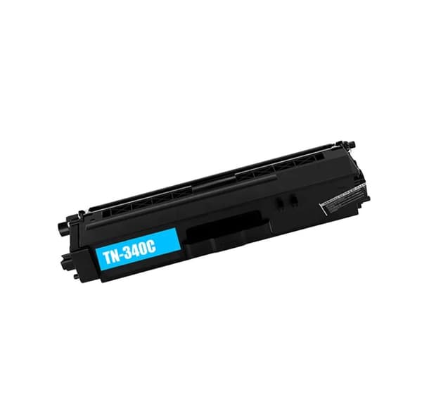 Kompatibel - Brother TN340 C Lasertoner, Cyan, (1500 sider)