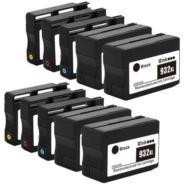 Kompatibel - HP 932 / 933 XL combo pack 10 stk - BK/C/M/Y 210 ml