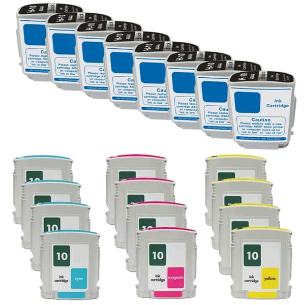 Pixojet blekkpatroner HP 10 - C4840A, 20-pakning 560 ml