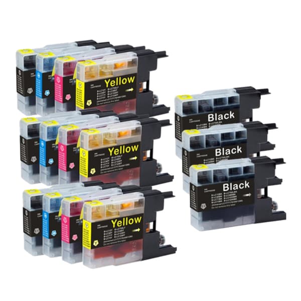 Pixojet blækpatroner Brother LC 1240, 15 stk. rabatpakke 351 ml