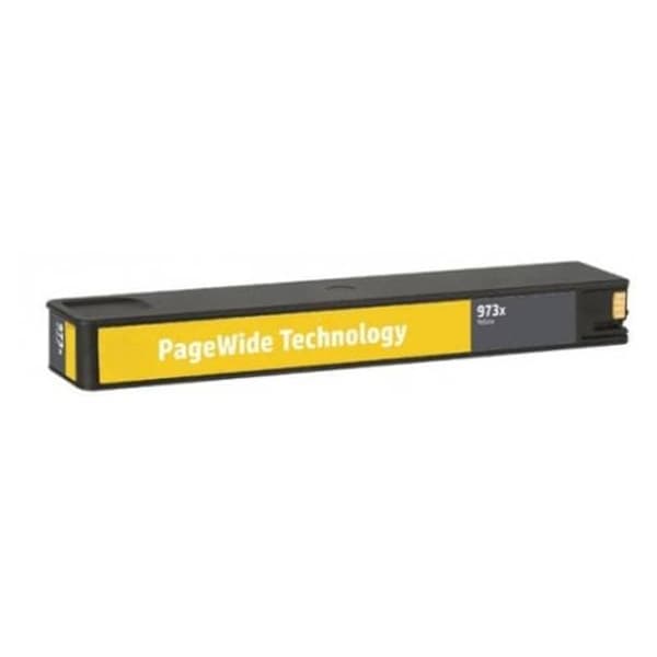 HP 973X høykapasitet gul Kompatible PageWide-blekkpatron