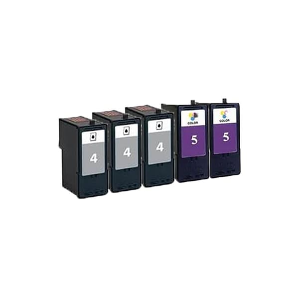 Pixojet Bläckpatroner Lexmark 4 / 5 - 18C1974, 5-pack 93ml rabatt pack