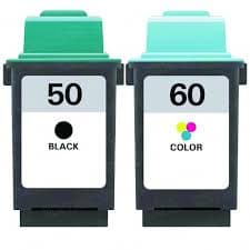 Pixojet blækpatroner Lexmark 50 / 60 - 17G0050, 2 stk. rabatpakke 48 ml