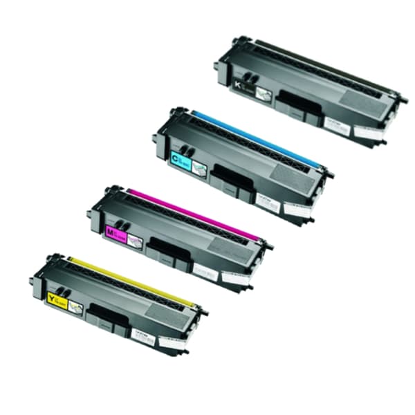 Kompatibel -  Brother TN390 combo pack 4 stk lasertoner (7000 sidor)