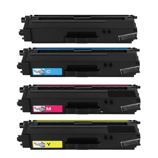 Kompatibel - Brother TN 321 combo pack 4 stk lasertoner (7000 sidor)