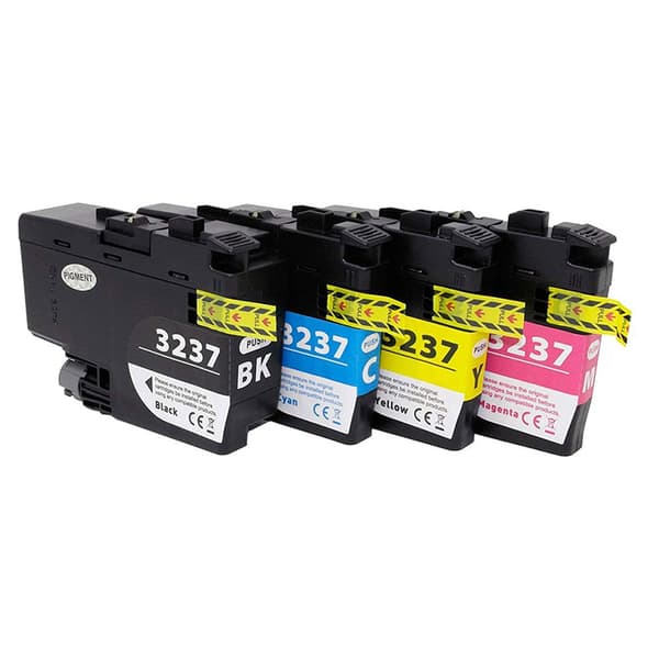 Kompatibel - Brother LC3237 combo pack 4 stk 113 ml
