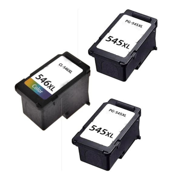 Kompatibel - Canon PG 545 XL / CL 546 XL combo pack 3 stk 48 ml