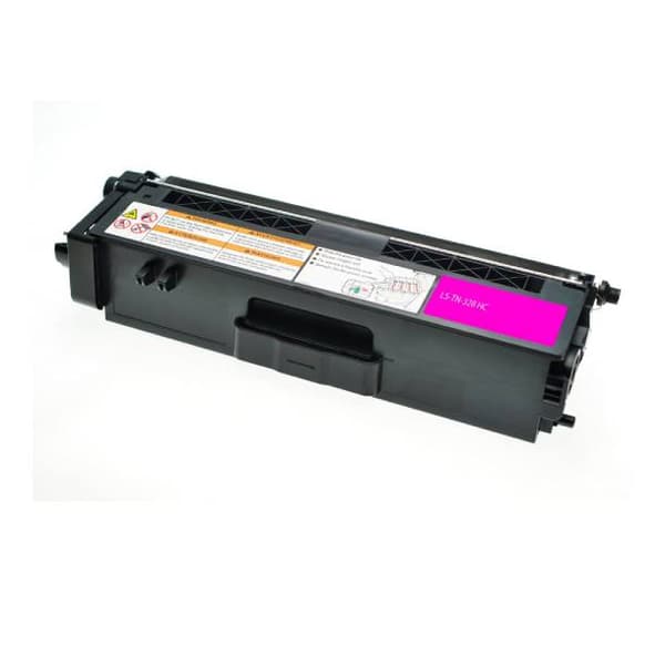Kompatibel - Brother TN 328 M Toner - B328M - Magenta 6000 sider