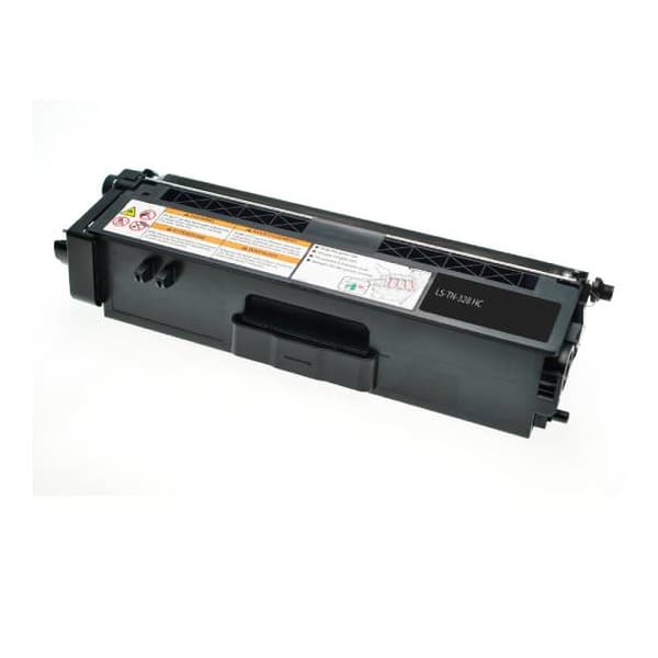 Kompatibel - Brother TN 328 BK Toner - B328K - Svart 6000 sider