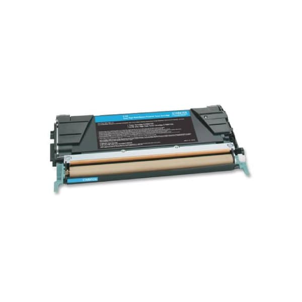 Kompatibel - Lexmark C746/C748 C Toner - C746A1CG - Cyan 7000 sider
