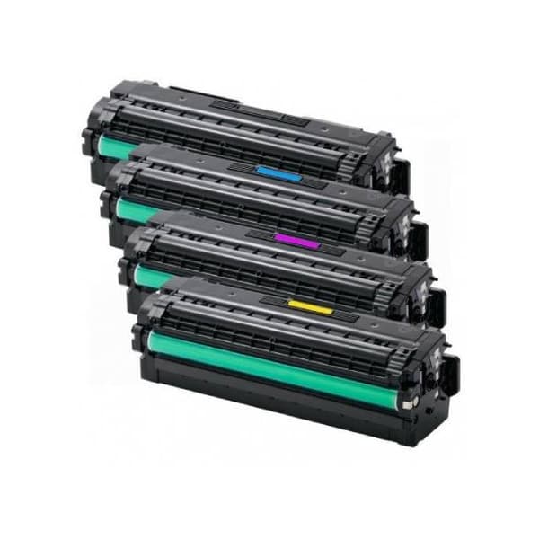 Kompatibel - Samsung CLT-505L combo pack 4 stk Lasertoner - BK/C/M/Y 16500 sider